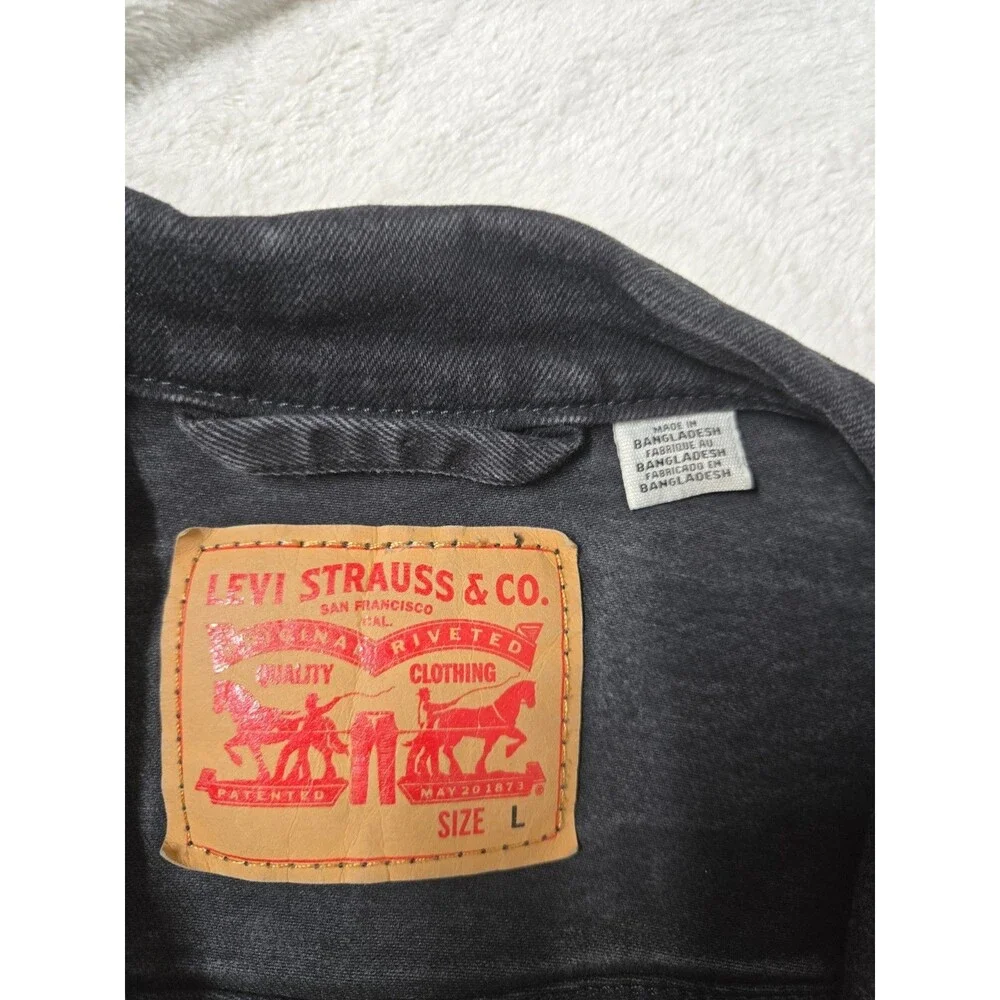 Levi's 72334-0305 Mens Trucker Jacket - Black
